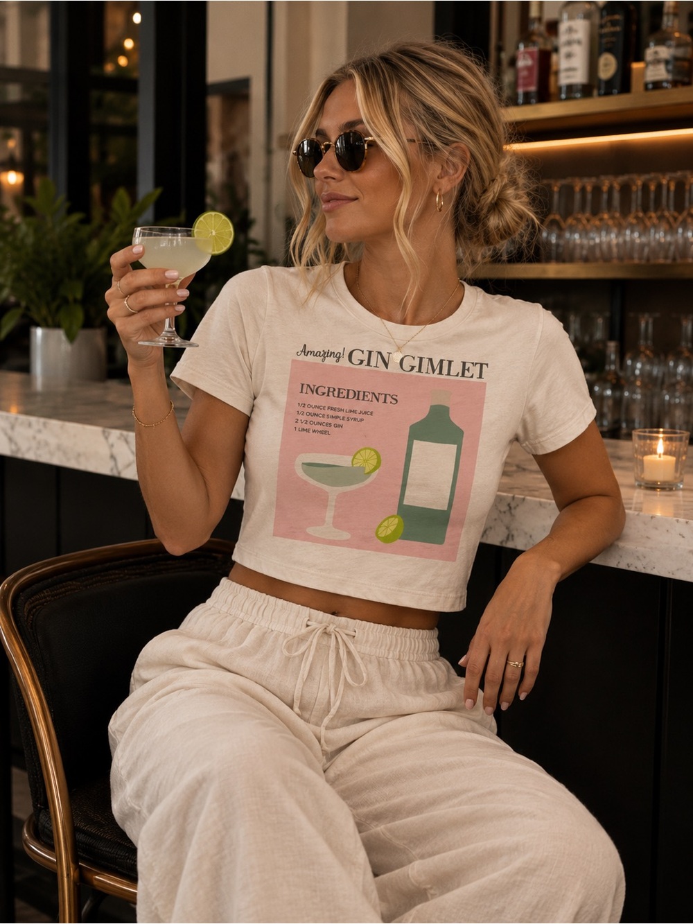 Wildfox Gim Gimlet T-Shirt